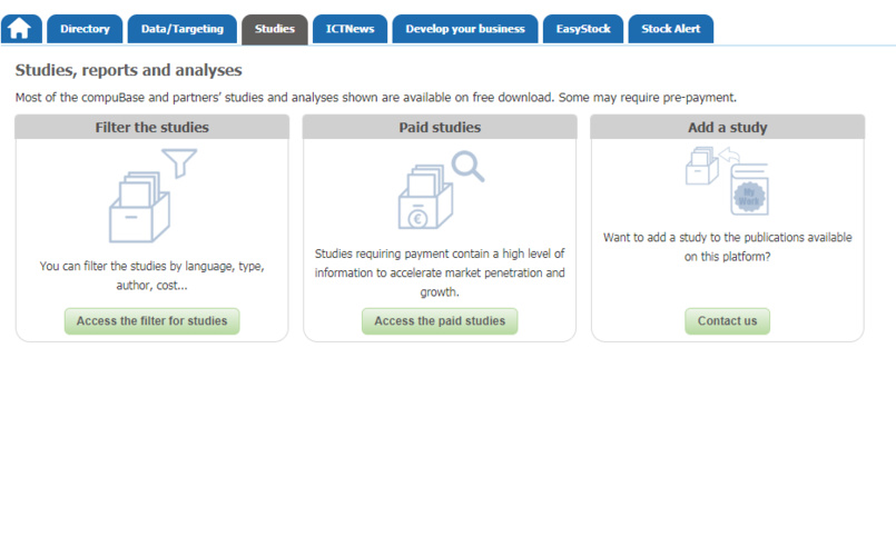Click on the image to access the features Click on the image to access the features