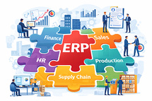 Resale and integration of ERP (Enterprise resource planning) and CRM (Customer-relationship management) solutions Resale and integration of ERP (Enterprise resource planning) and CRM (Customer-relationship management) solutions