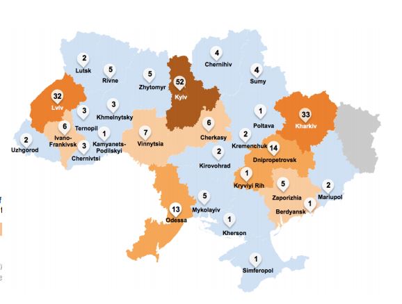 Vol of IT companies more than 80 employees (source AVentures)