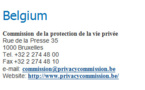 List of referral organisations for data issues in the EU